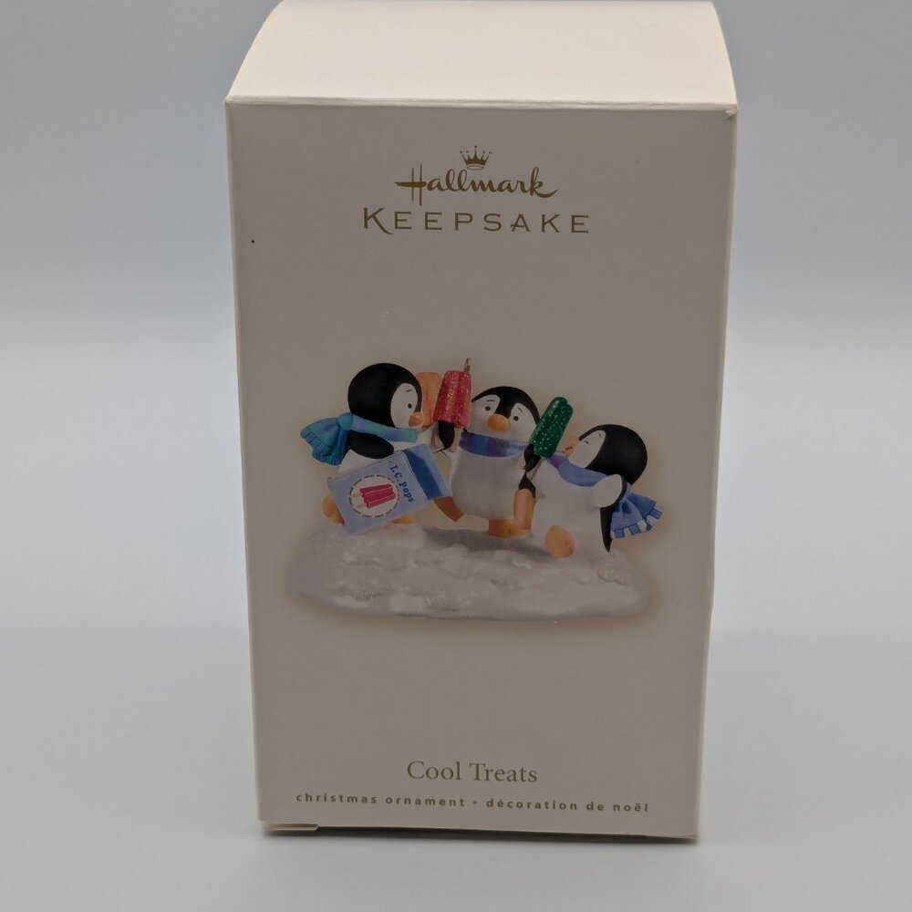 Hallmark Keepsake Cool Treats 2008 Christmas Ornament, Penguins - Picture 10 of 13